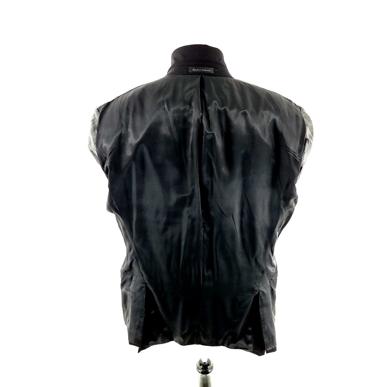 Calvin Klein Calvin Klein Wool 2 Button Blazer 42R Black Tagged 46R Has B Size 42R - 10 Thumbnail