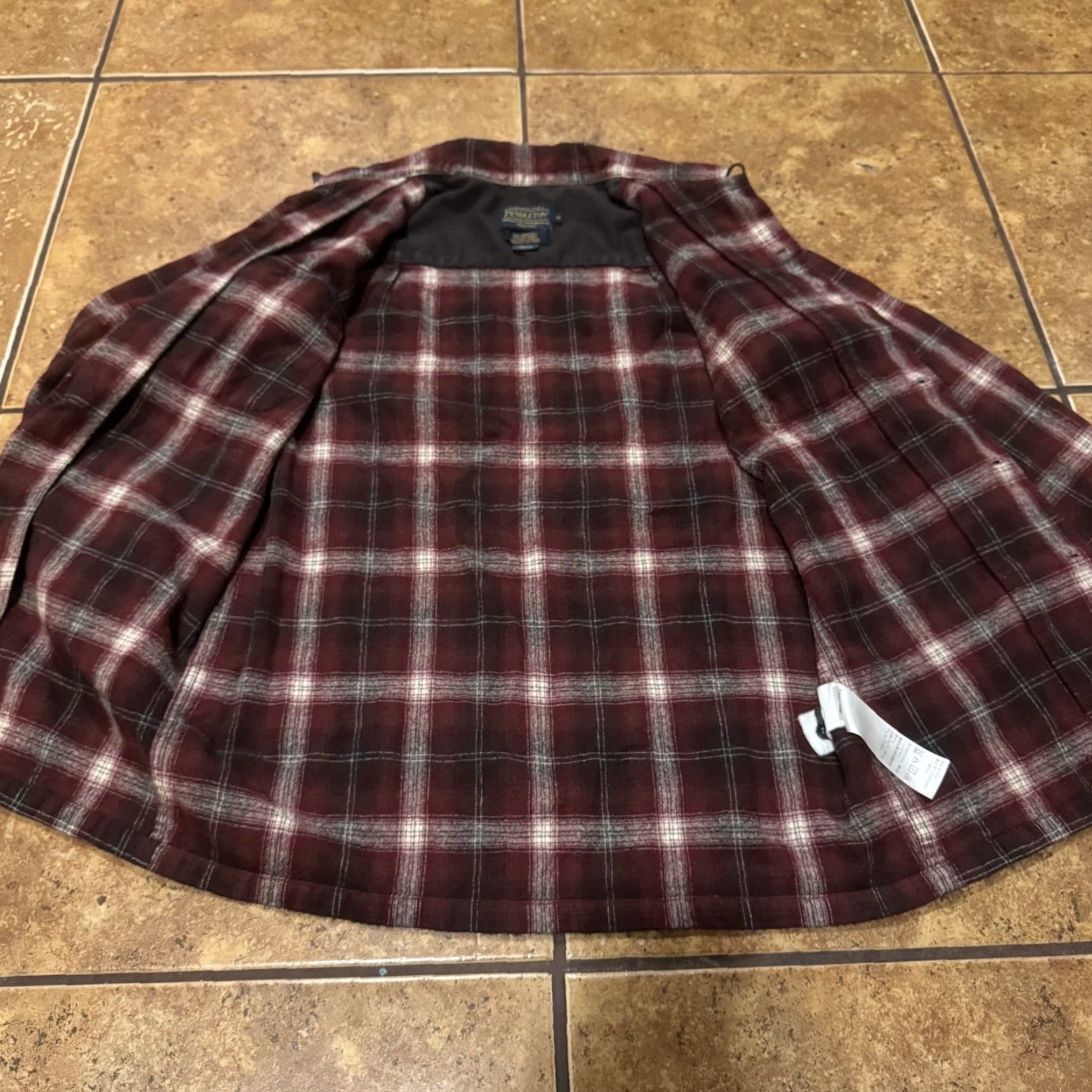 Pendleton VTG Pendleton Board Shirt Wool Medium Red Shadow Plaid USA Shirt Men M Vintage Board Shirt USA Mens Size US M / EU 48-50 / 2 - 5 Thumbnail