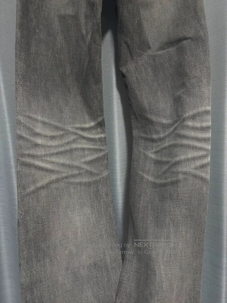 Helmut Lang Helmut Lang Grey Washed Denim Jeans Size US 29 - 6 Thumbnail
