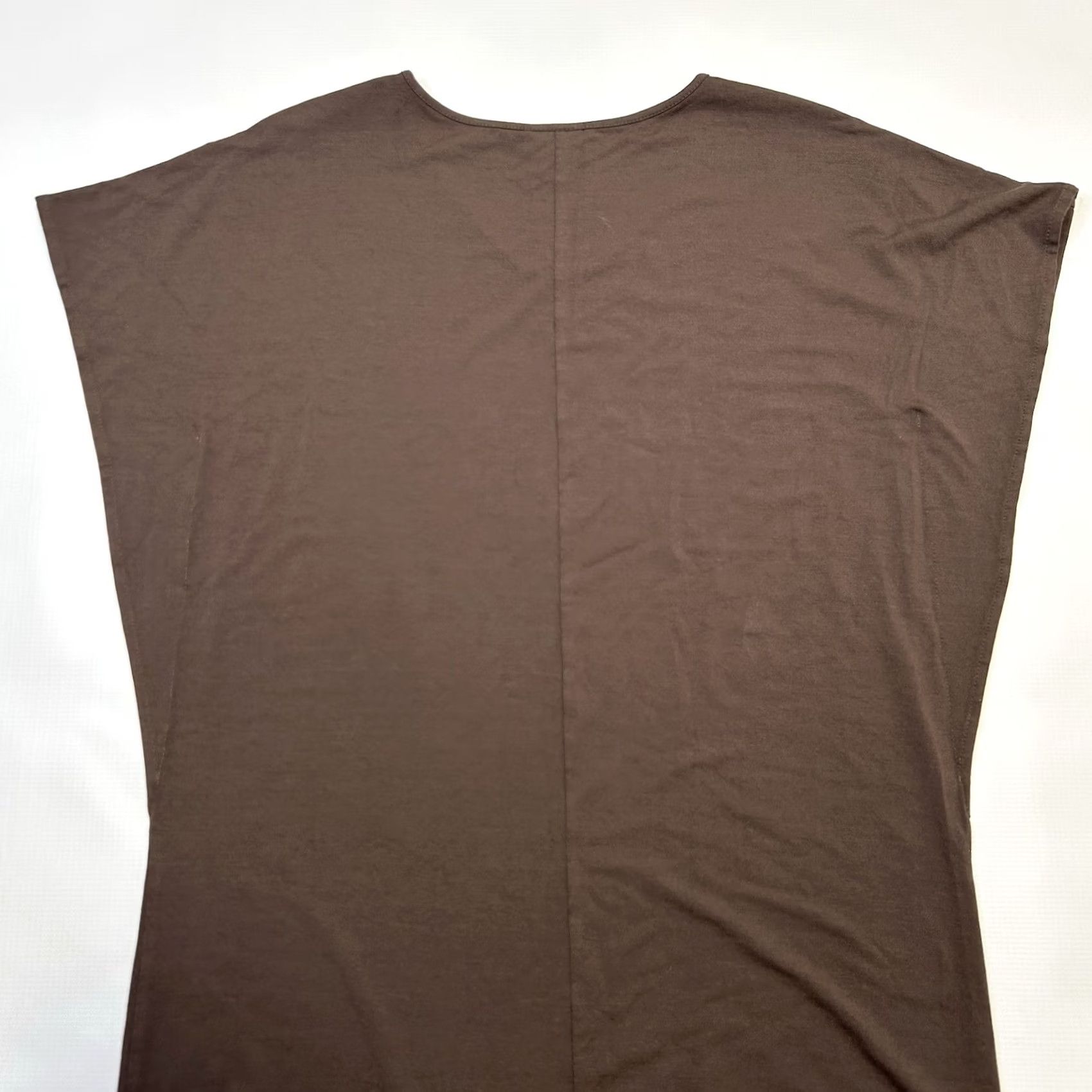 J. Jill J Jill Vacation Dress XS Brown Midi Maxi Slits Dolman Pullover Casual Everyday Jersey Rayon Spandex Ladies Womens Sundress Modern - Size XS / US 0-2 / IT 36-38 - 5 Thumbnail