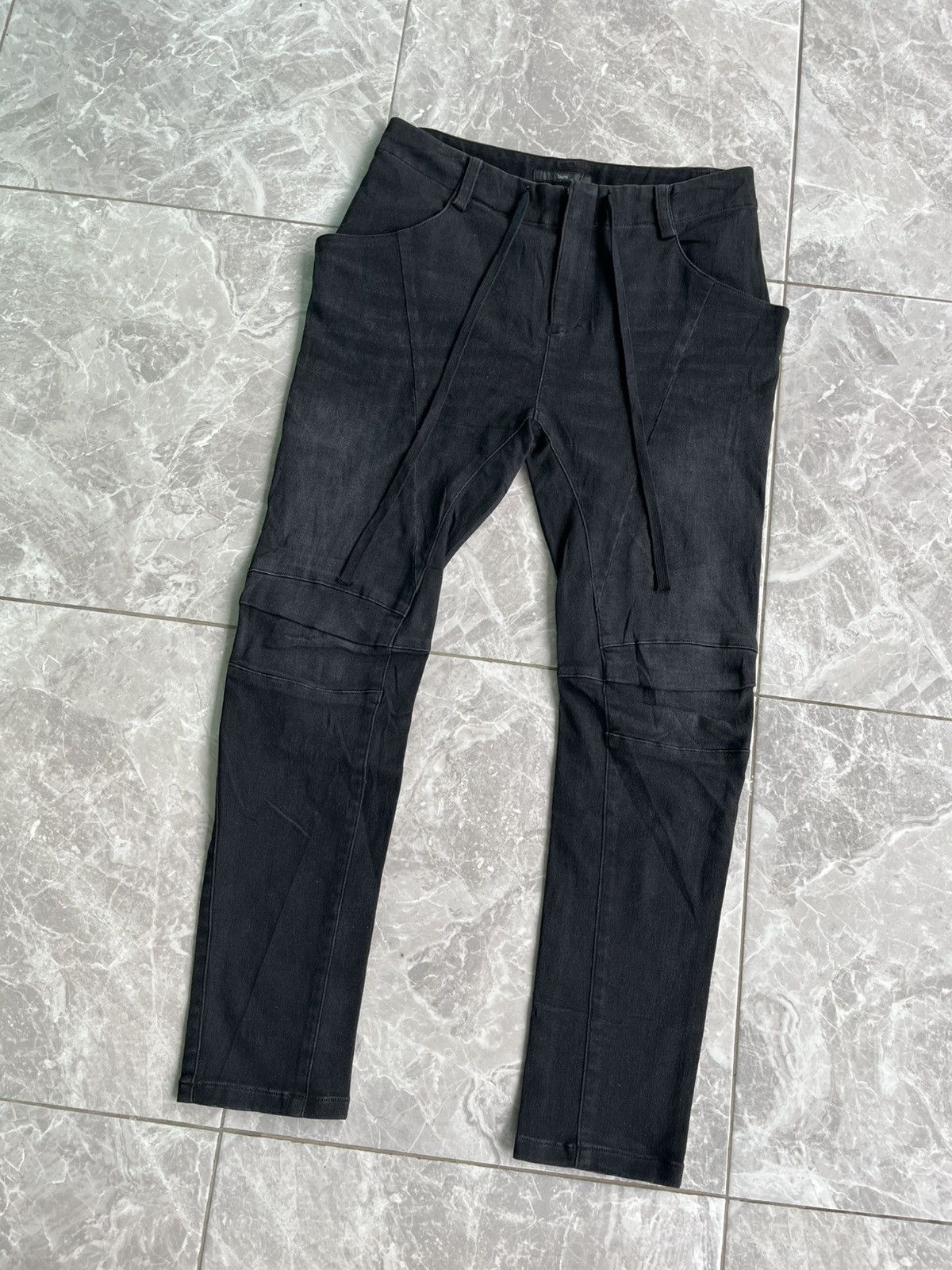 Bajra Bajra Washed Denim Pants Size US 28 / EU 44 - 3 Thumbnail