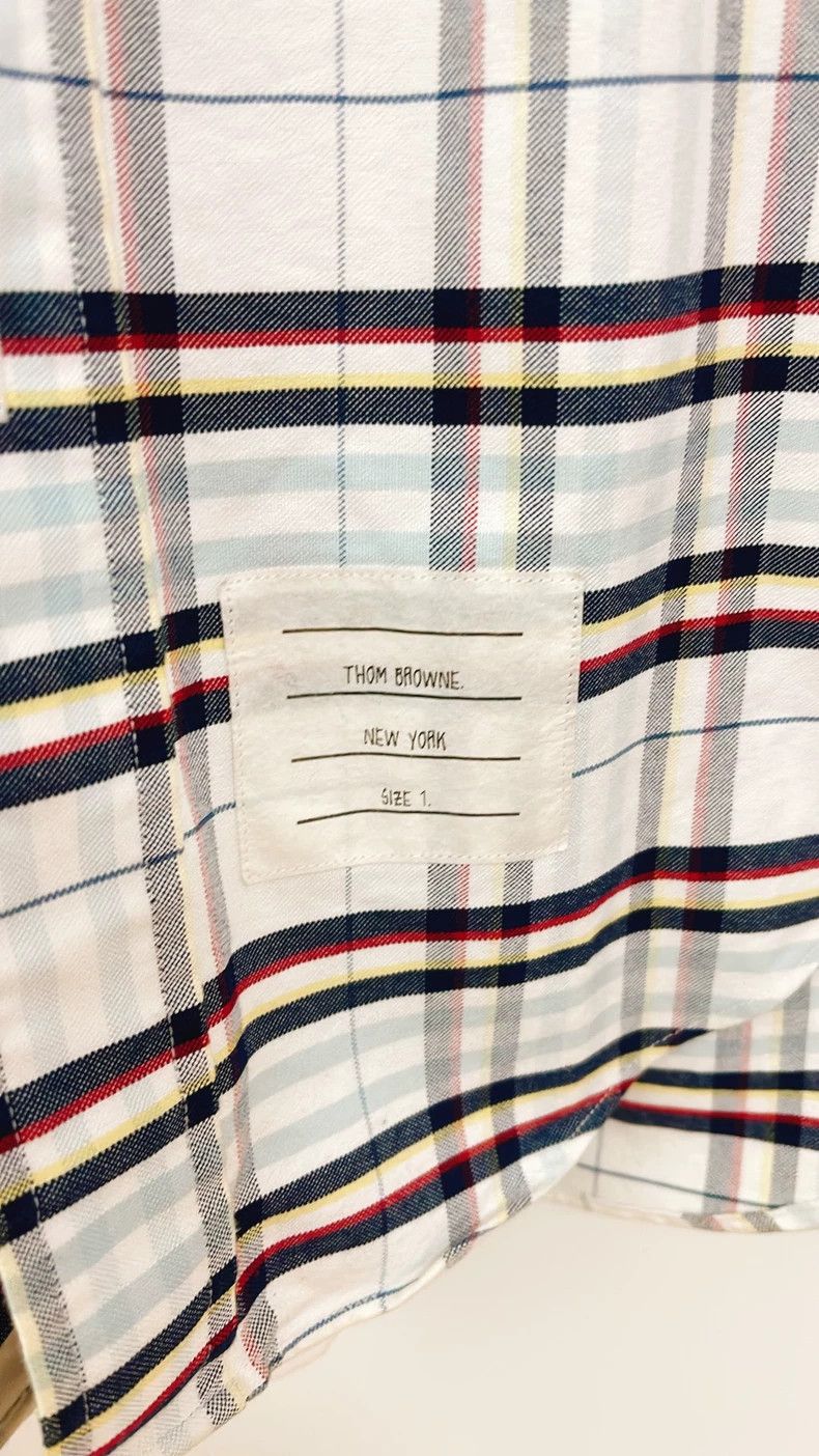 Thom Browne Thom Browne plaid shirt Size US S / EU 44-46 / 1 - 8 Thumbnail