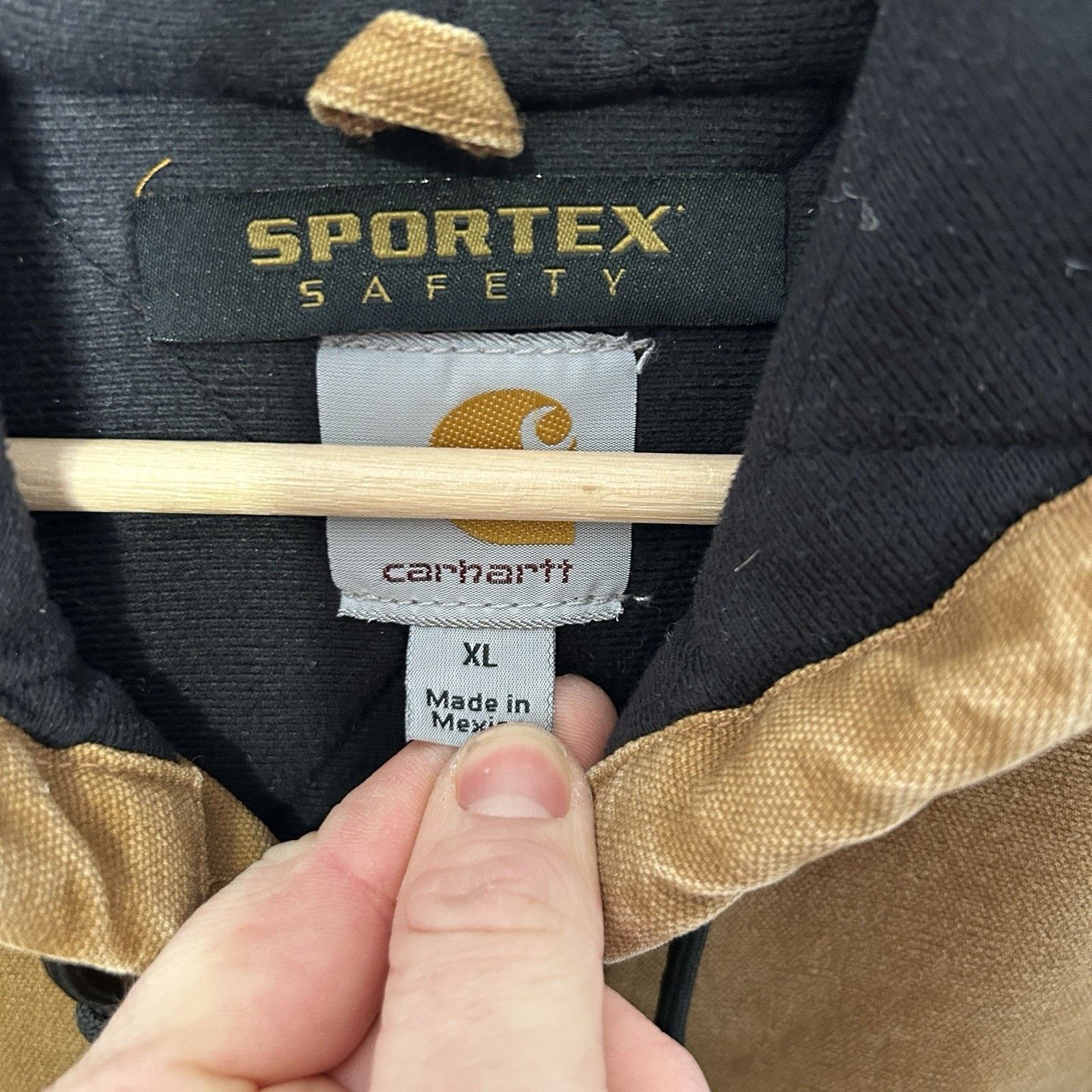 Carhartt Carhartt Hooded Quilt-Lined Active Jacket “Brown” J130-211 Size US XL / EU 56 / 4 - 13 Thumbnail