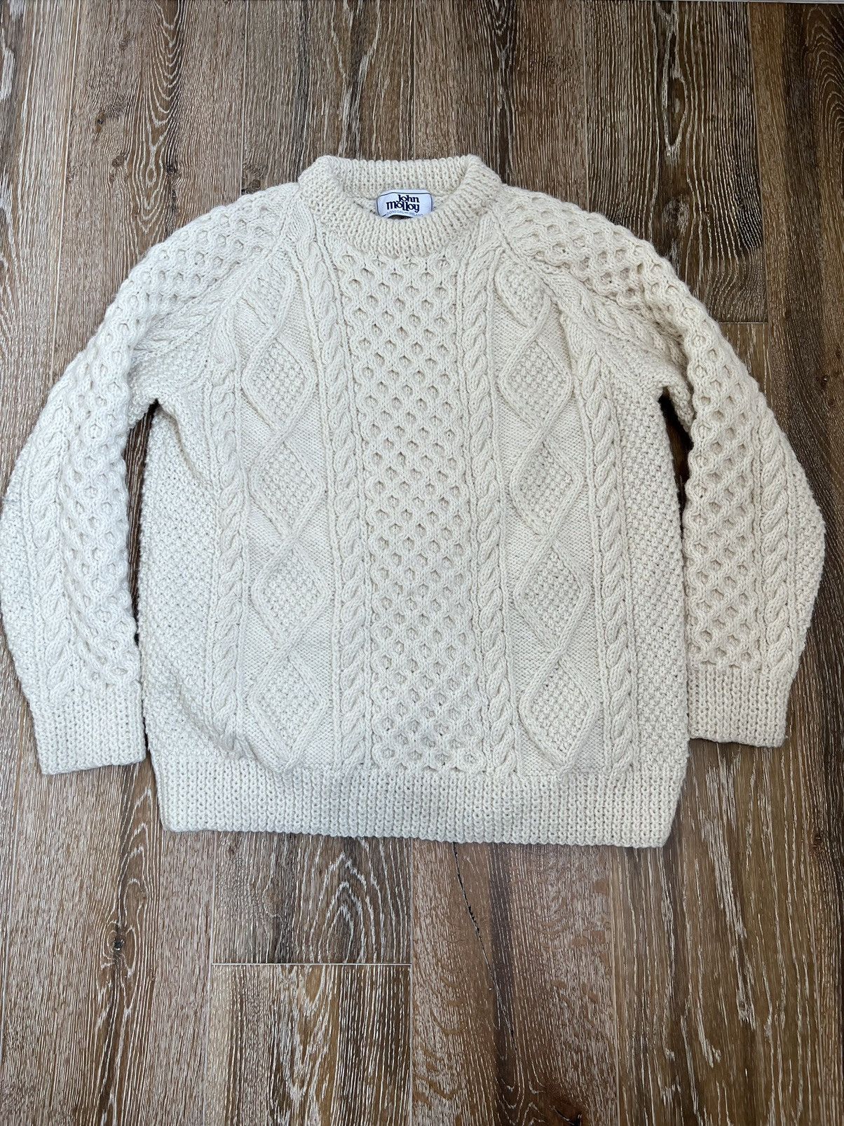 Homespun Knitwear Vintage john malloy heavy cable knitwear sweater Size US M / EU 48-50 / 2 - 1 Thumbnail