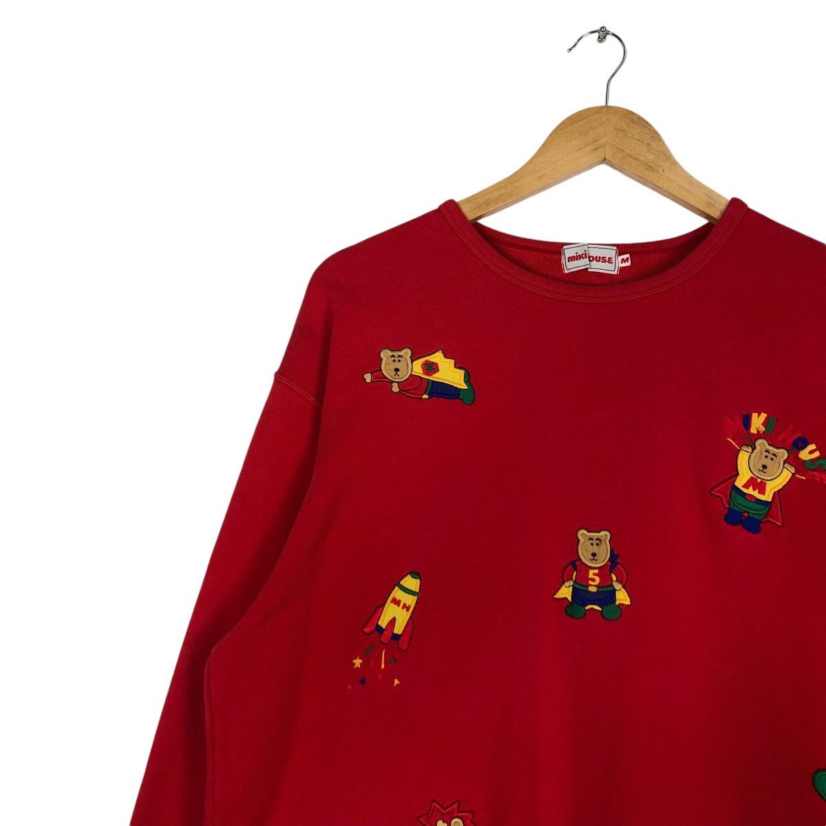 Japanese Brand Miki Mouse Rare Design Full Print Sweatshirt Medium Size US M / EU 48-50 / 2 - 6 Thumbnail