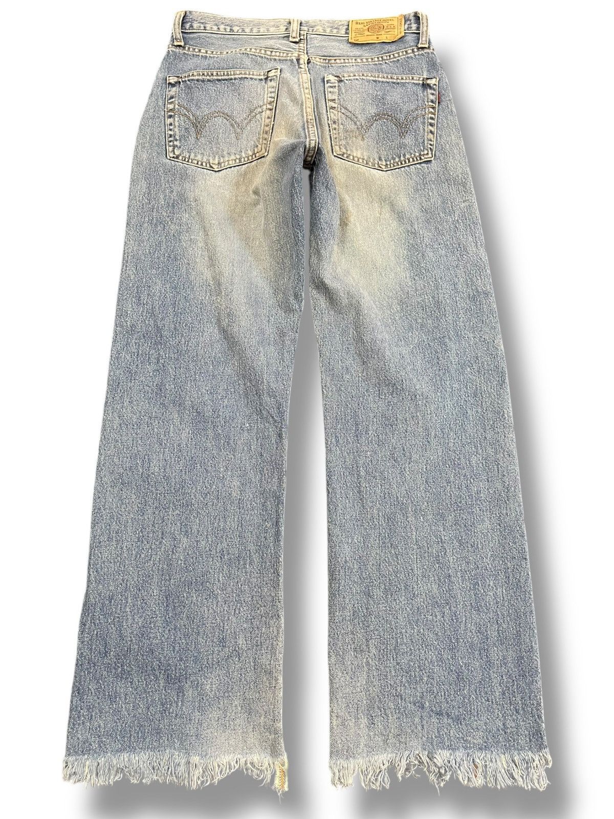 Jun Takahashi × Uniqlo Vintage Uniqlo Hairy Leg Mudwash Denim Size US 29 - 5 Thumbnail