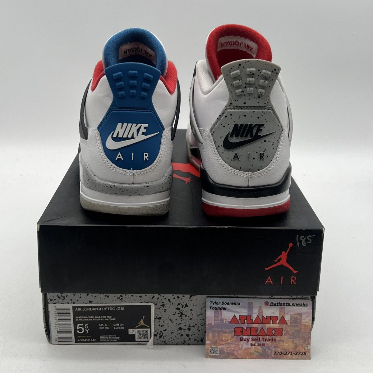 Jordan Brand Air Jordan 4 what the 4 Size US 5.5 / EU 38 - 3 Thumbnail