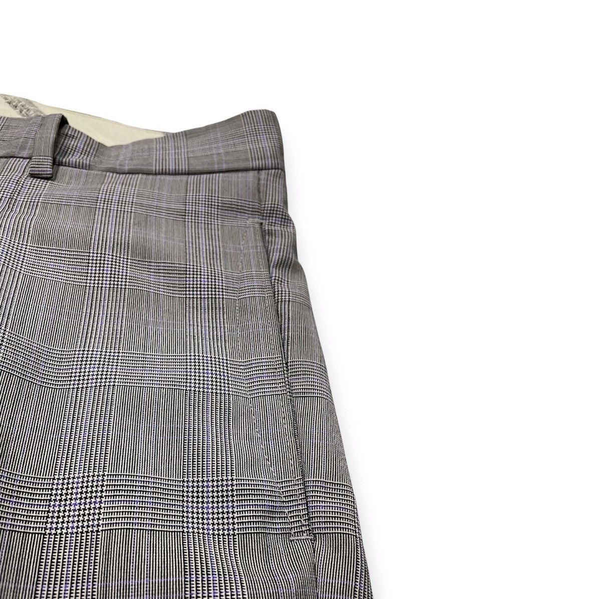 Japanese Brand FW18 Takahiro Matsushita Plaid Trousers Size US 31 - 5 Thumbnail