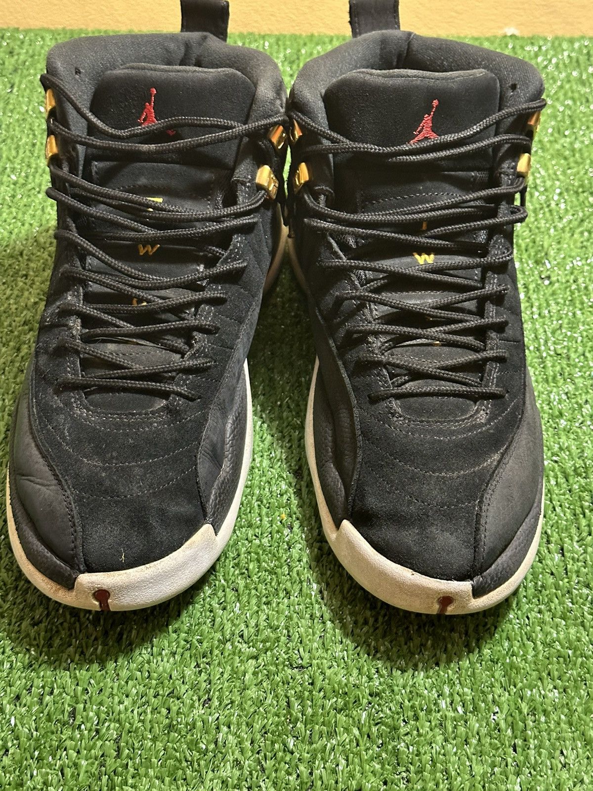 Jordan Brand × Nike Jordan 12 Retro ‘Reverse Taxi’ Size US 10 / EU 43 - 3 Thumbnail