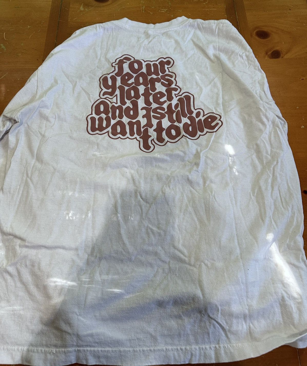 Other WAITING “FOUR YEARS LATER” anniversary tee Size US XL / EU 56 / 4 - 2 Thumbnail