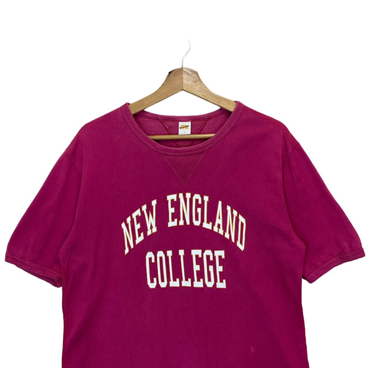 New England Shirt Company REPRODUCTION!! 80s New England Collage Shortsleeve Jumper Size US M / EU 48-50 / 2 - 4 Thumbnail