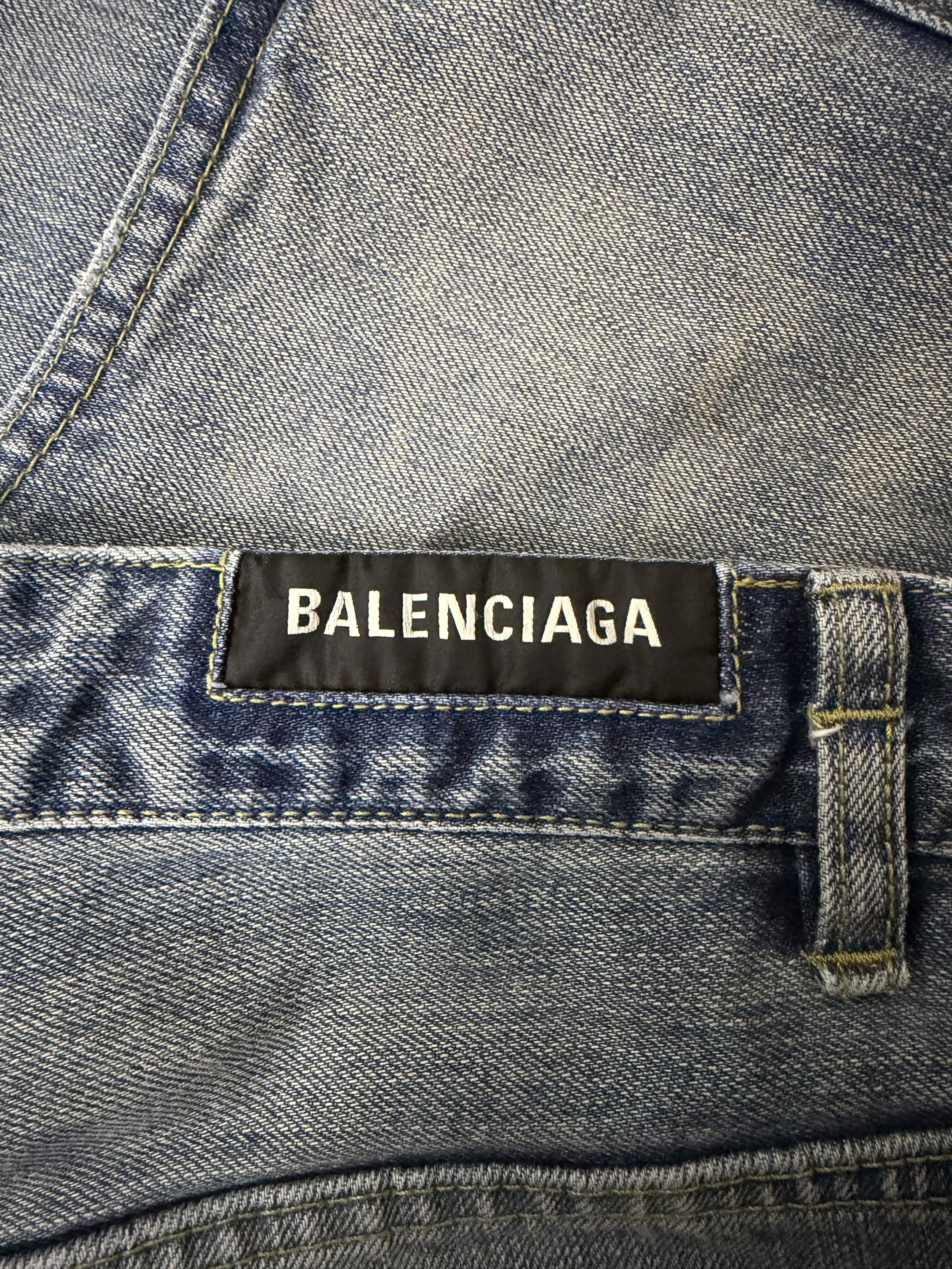 Balenciaga AW23 Balenciaga Drawstring Jeans Size US 36 / EU 52 - 5 Thumbnail