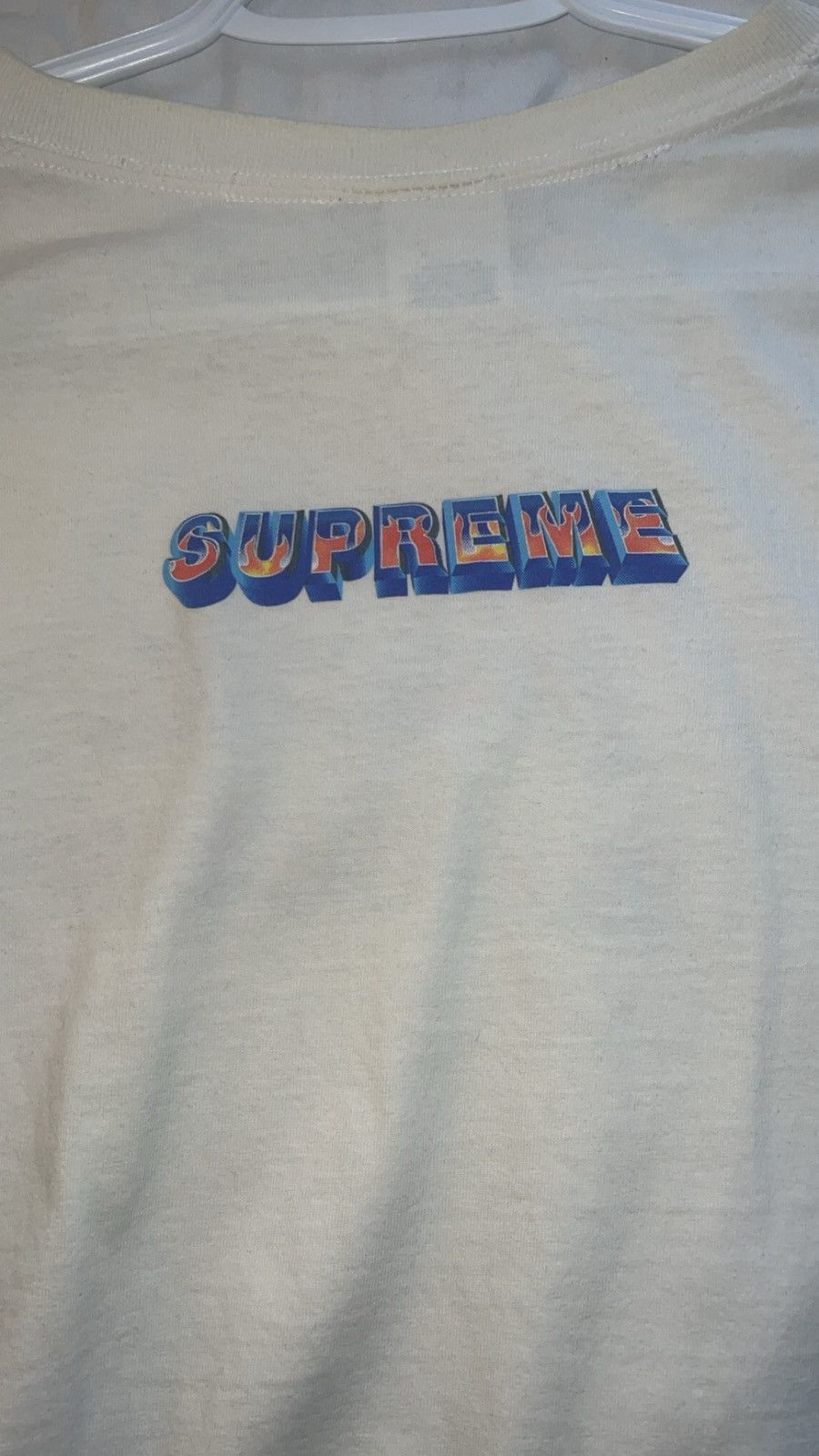 Supreme SS14 Supreme ‘Fuck The World’ Long sleeve White Size US L / EU 52-54 / 3 - 2 Thumbnail