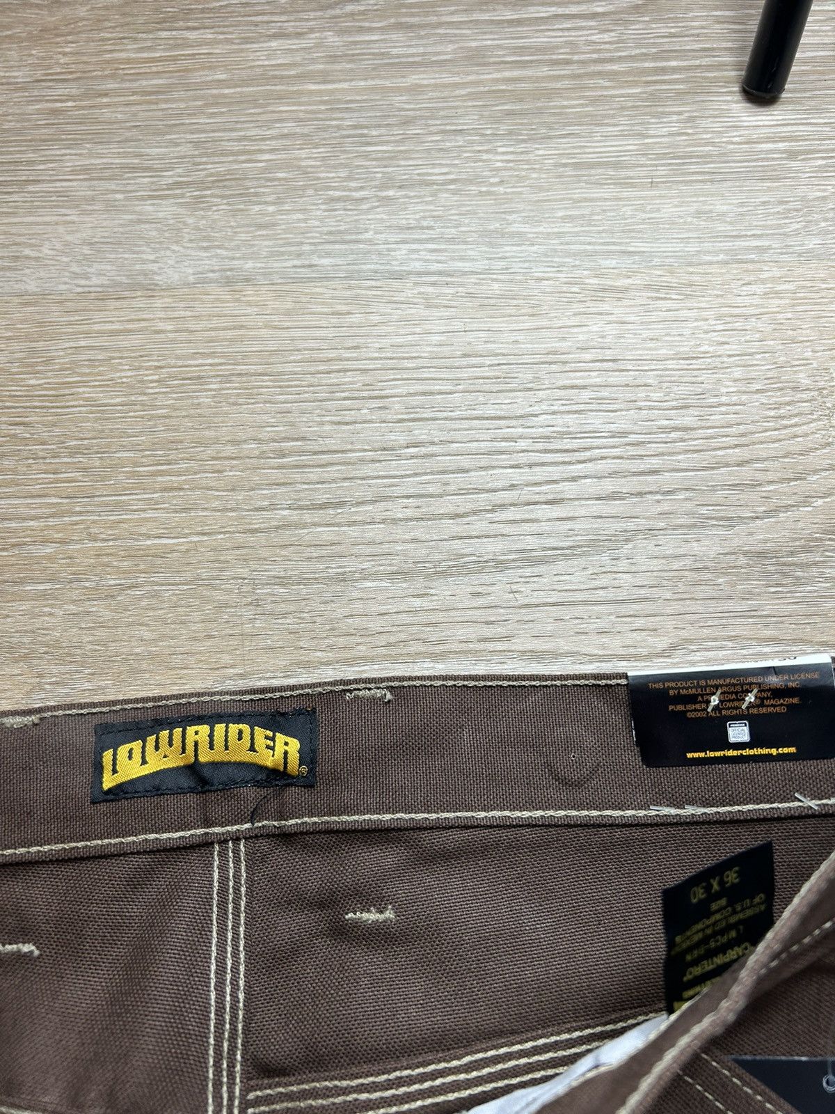 Ben Davis × Vintage Vintage Low Rider Baggy Deadstock Carpenter Pants Size US 36 / EU 52 - 4 Thumbnail