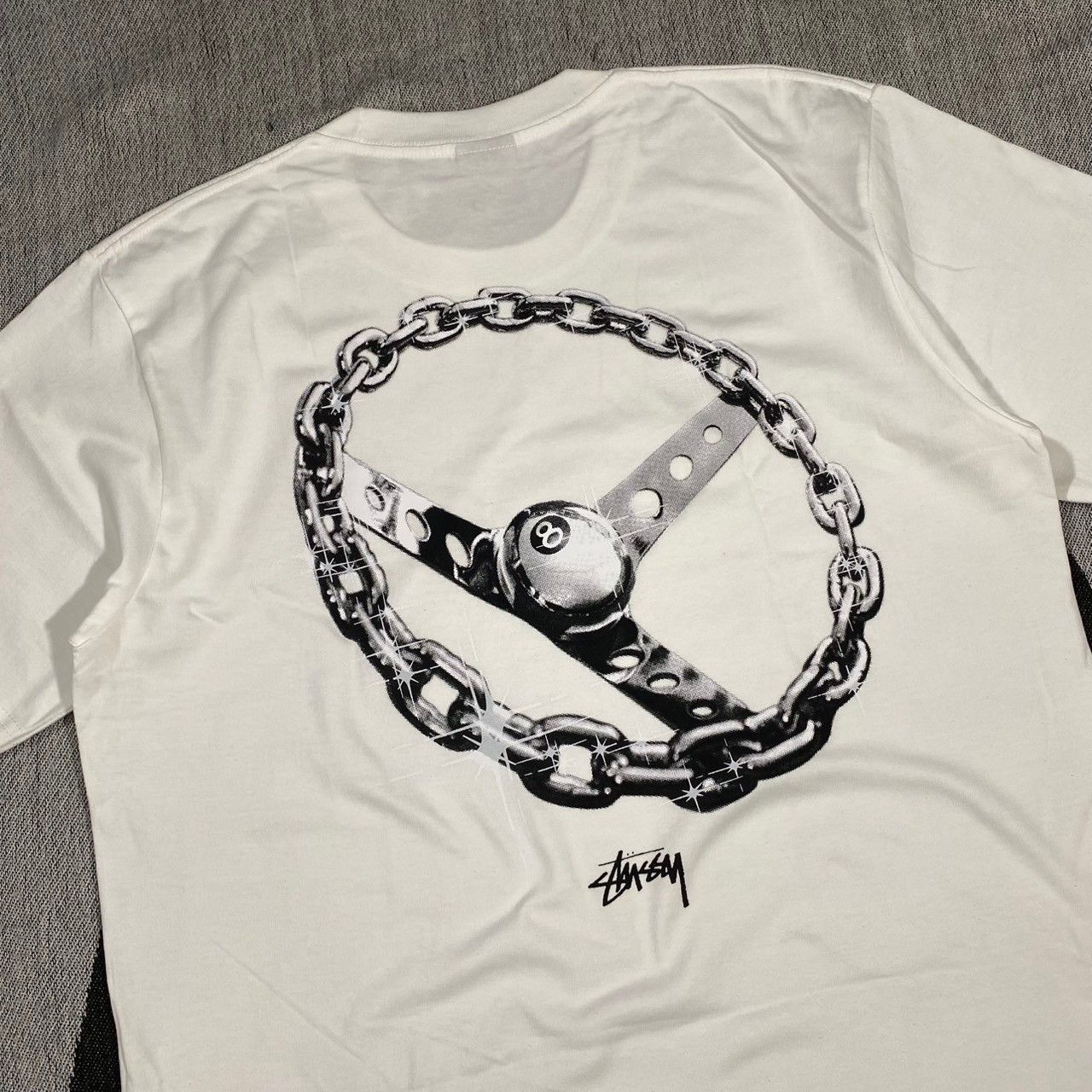 Stussy Stussy Chain Link Tee Large Size US L / EU 52-54 / 3 - 2 Thumbnail