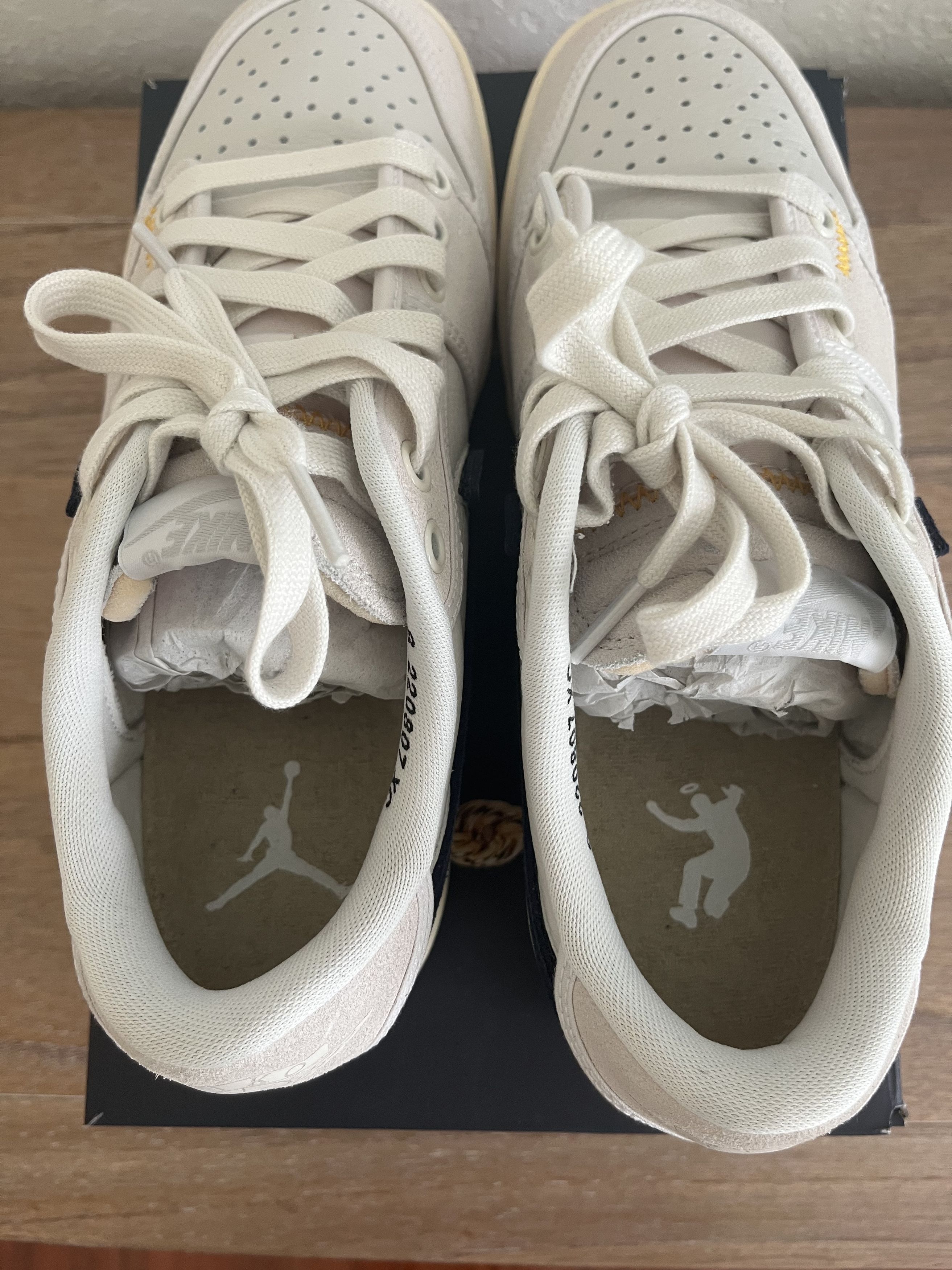 Jordan Brand × Nike × Union LA Union LA x Air Jordan 1 KO Low 'Sail Muslin' Size US 8 / EU 41 - 6 Thumbnail