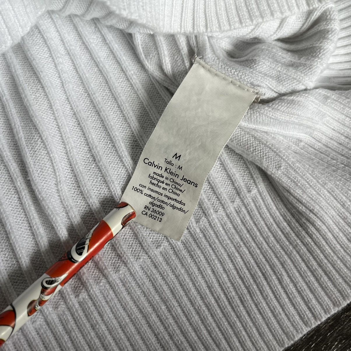 Calvin Klein Vintage Calvin Klein Jeans Point Zero Style Sweater Shirt Size US M / EU 48-50 / 2 - 5 Thumbnail
