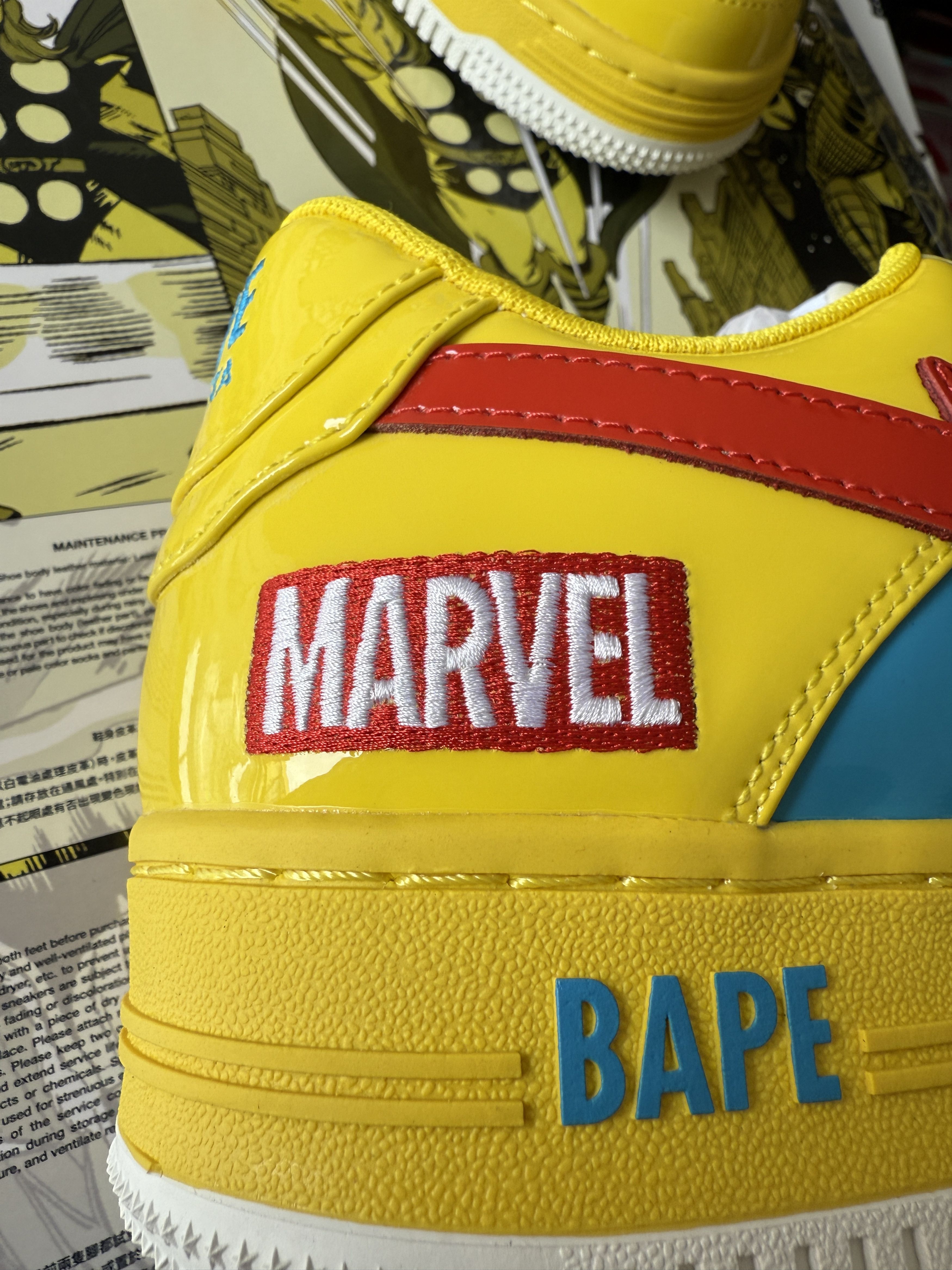 Bape MARVEL BAPE STA THOR Size US 8.5 / EU 41-42 - 6 Thumbnail