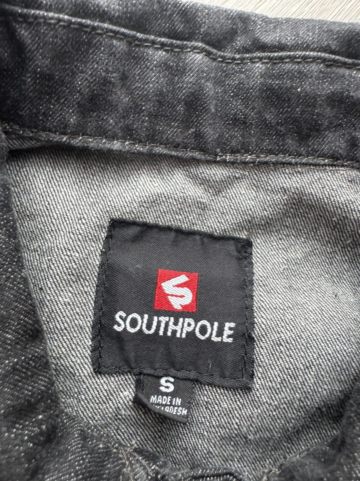 Southpole Southpole Denim Jacket Mens S Dark Wash Jean Jacket Outerwe Size US S / EU 44-46 / 1 - 5 Thumbnail
