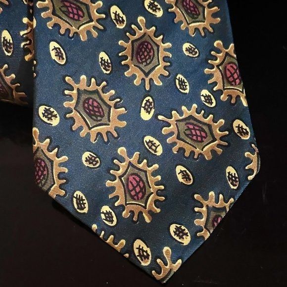 Christian Dior Monsieur × Dior Dior Mid Century Modern Sunflower Floral Neckwear Tie 100% A Size ONE SIZE - 6 Thumbnail
