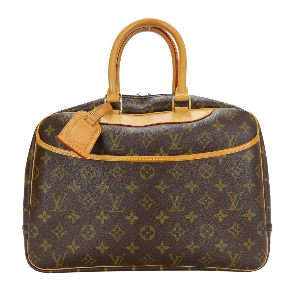 Louis Vuitton Louis Vuitton Deauville Monogram Handbag Canvas Handbag M47270 DUTY FREE for USA