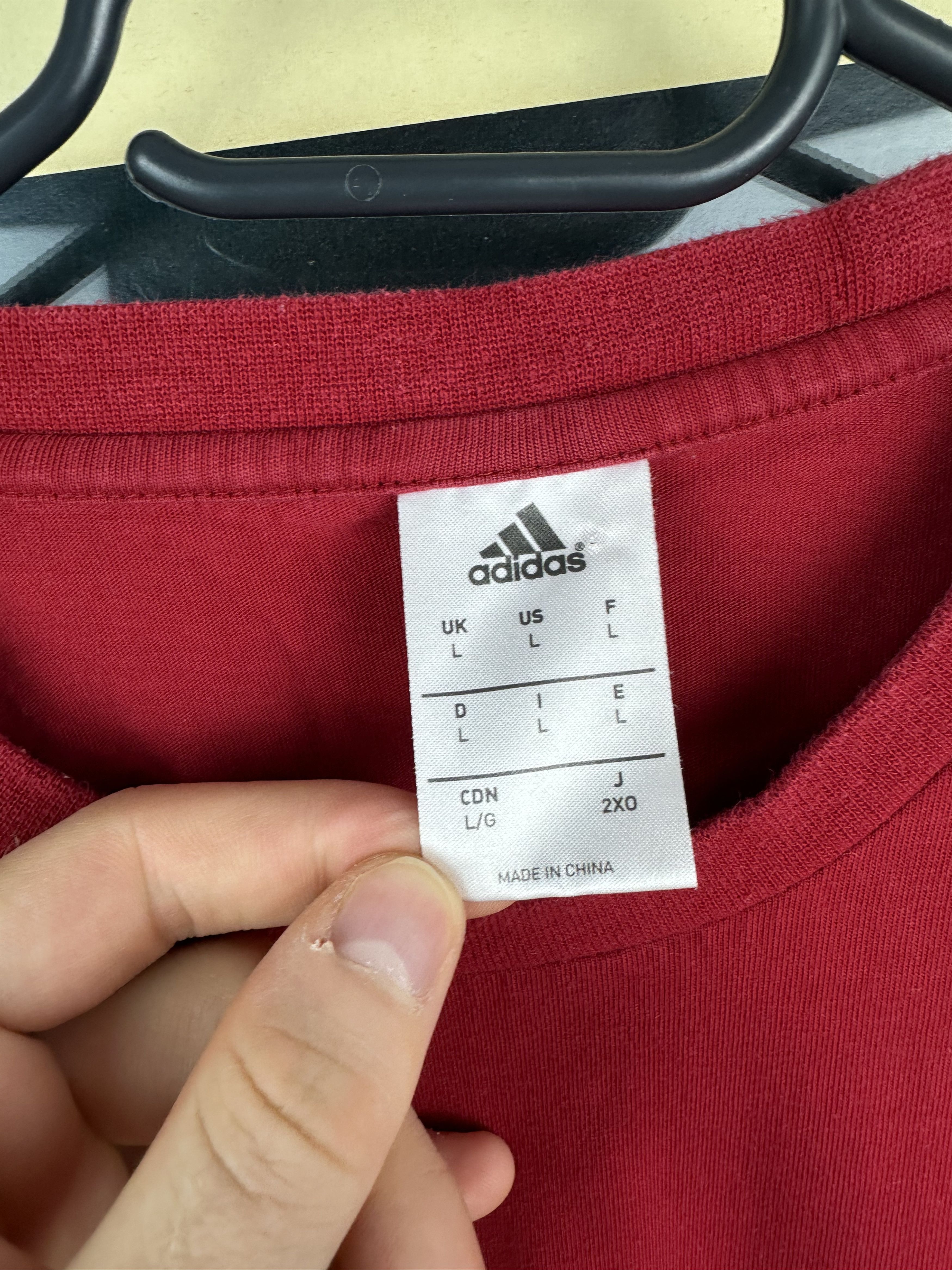 Adidas Adidas Spain Football Train Shirt Soccer Rare Size US L / EU 52-54 / 3 - 4 Thumbnail