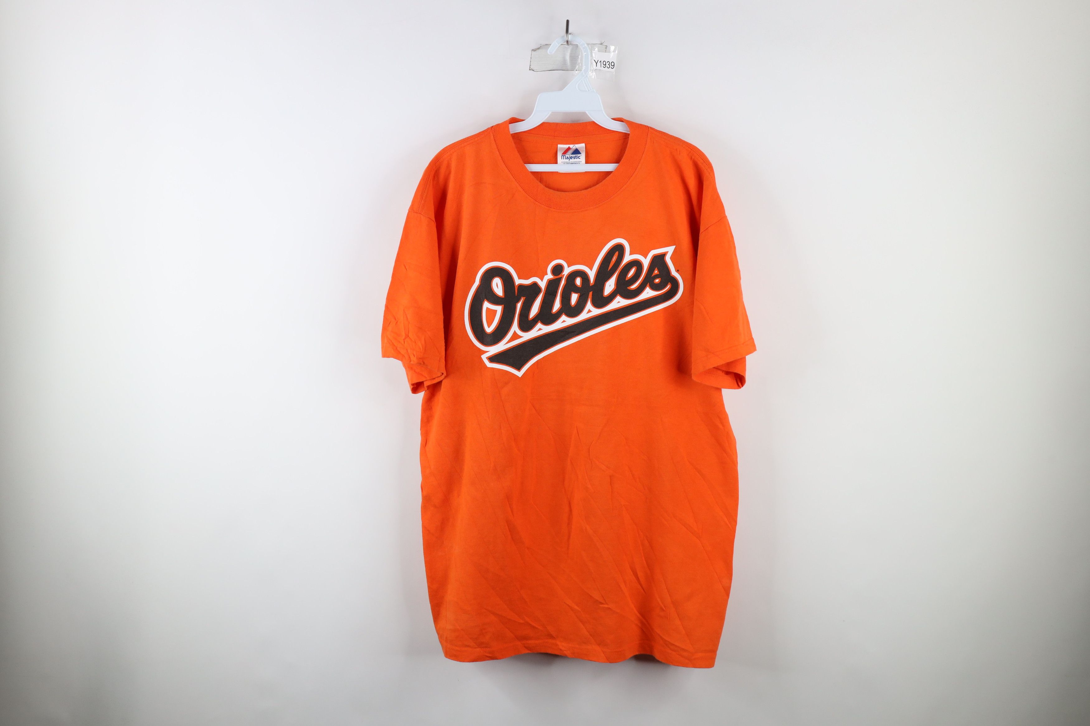 Majestic Vintage Majestic Baltimore Orioles Baseball T-Shirt Orange Size US L / EU 52-54 / 3 - 1 Thumbnail