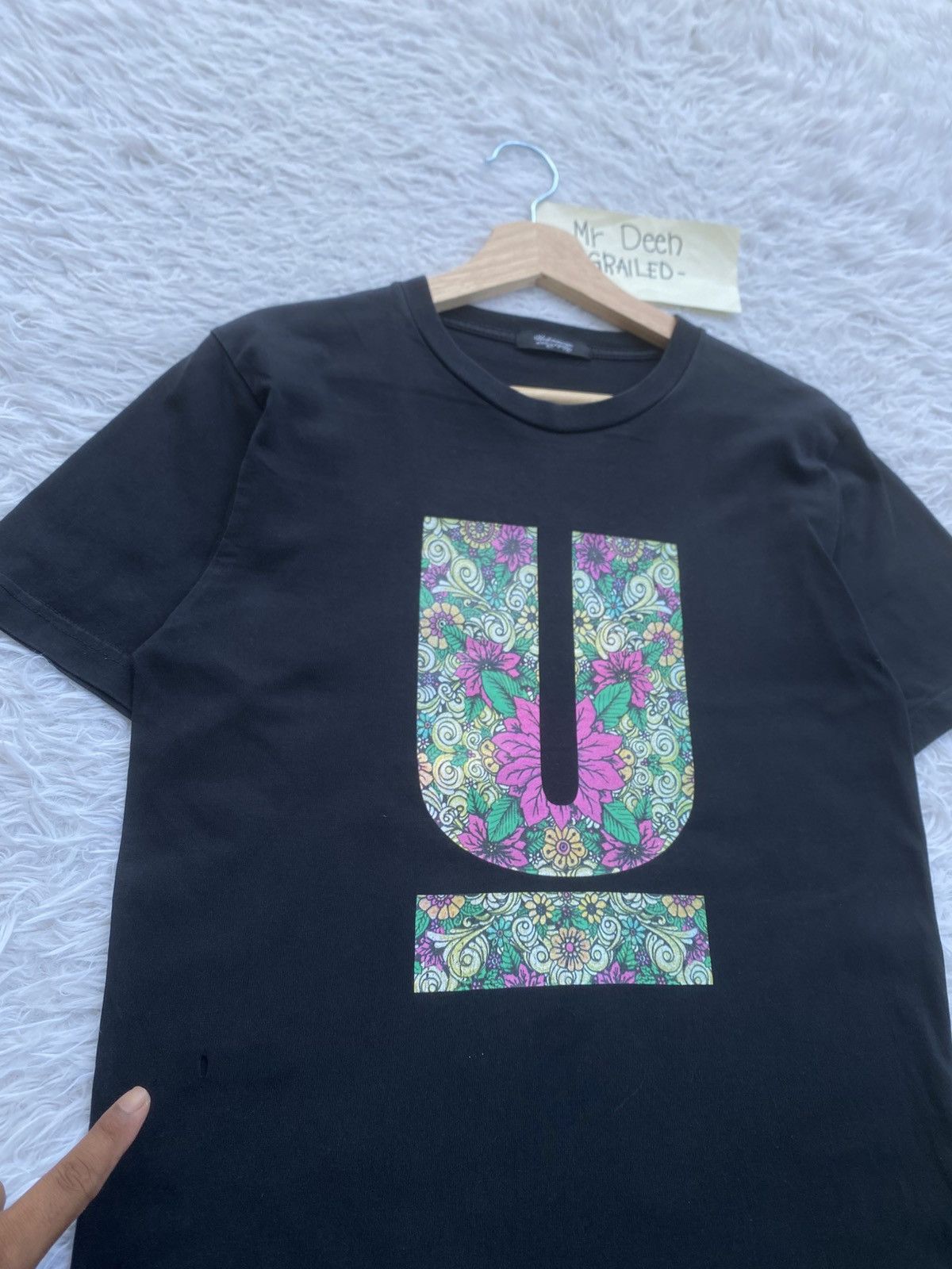Undercover Rare Jun Takahashi Undercover U Big Logo Floral Tshirt Size US S / EU 44-46 / 1 - 12 Thumbnail