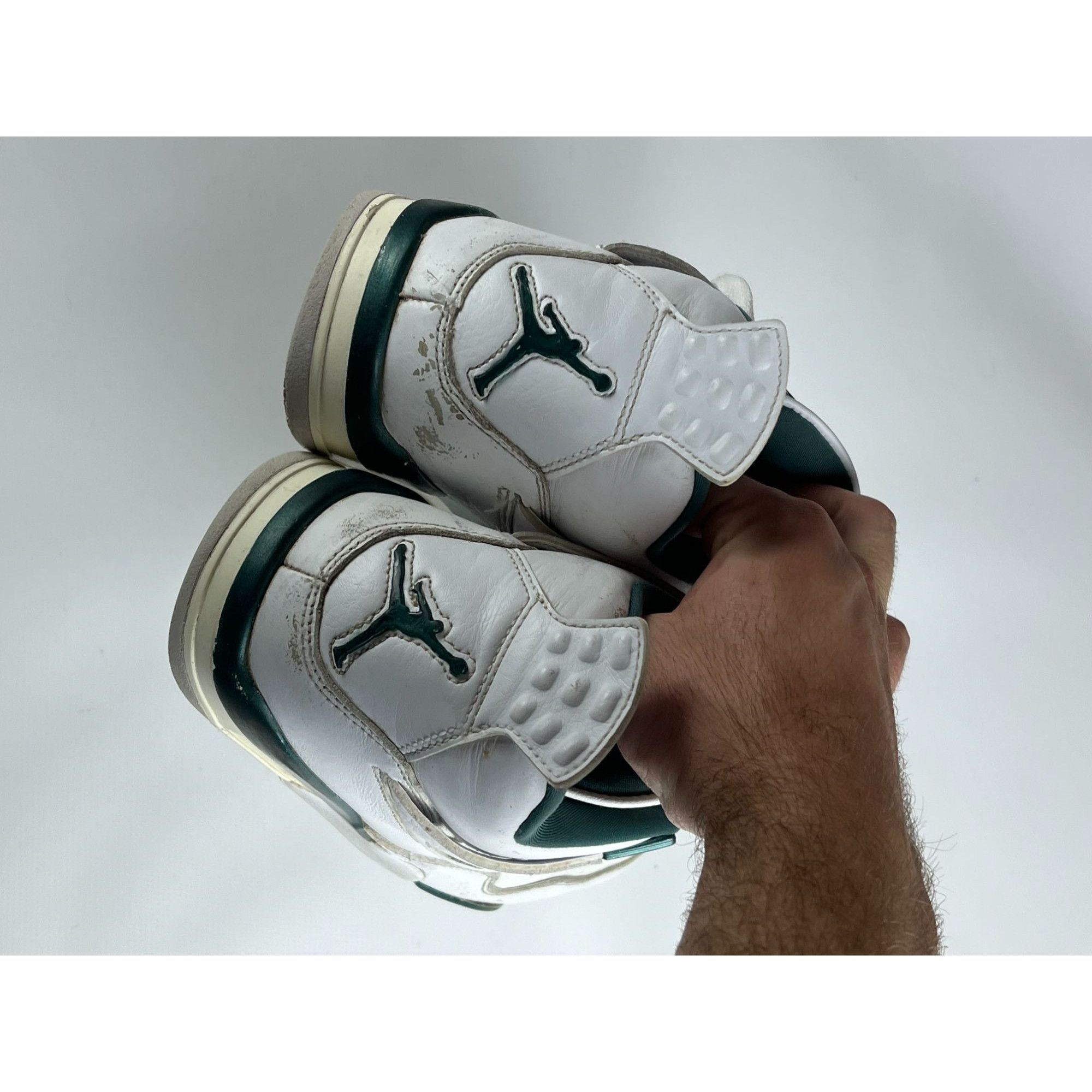 Jordan Brand × Vintage Air Jordan 4 Retro Oxidized Green White Dark Teal Size US 8 / EU 41 - 8 Thumbnail