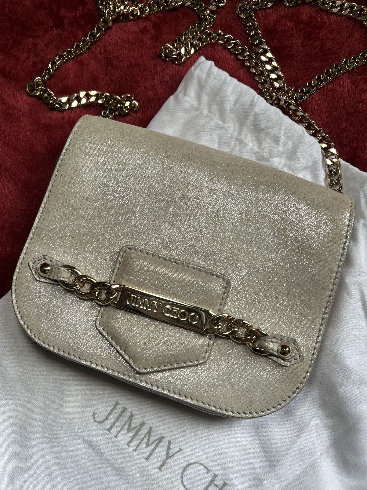 Jimmy Choo Jimmy Choo Glitter Mini Crossbody Bag Size ONE SIZE - 2 Thumbnail
