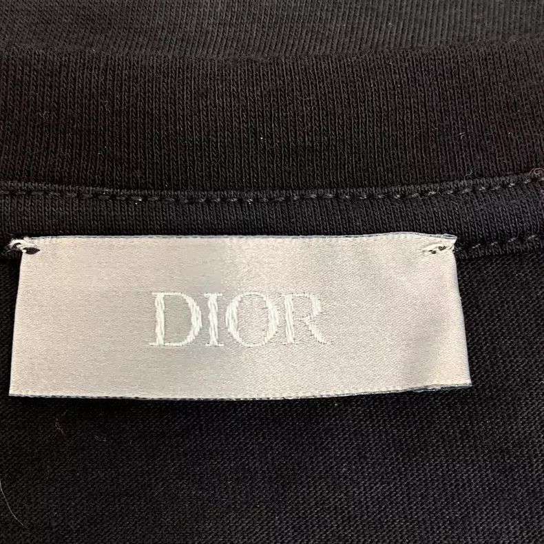 Dior Christian Dior Black Logo Cotton T-2505 Size XS / US 0-2 / IT 36-38 - 6 Thumbnail