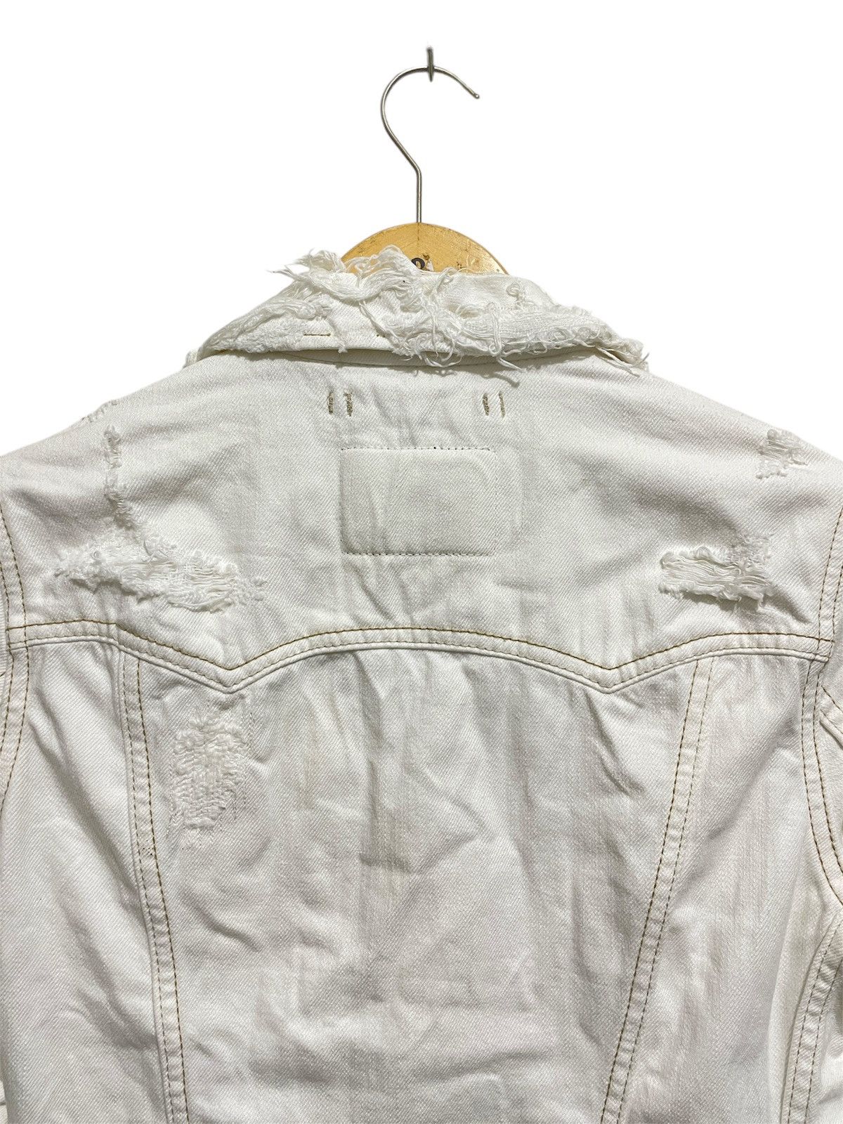 If Six Was Nine ⚡️NEEDGONE⚡️Vintage GOA Nimes Japan Distressed Denim Jacket Size US S / EU 44-46 / 1 - 6 Thumbnail
