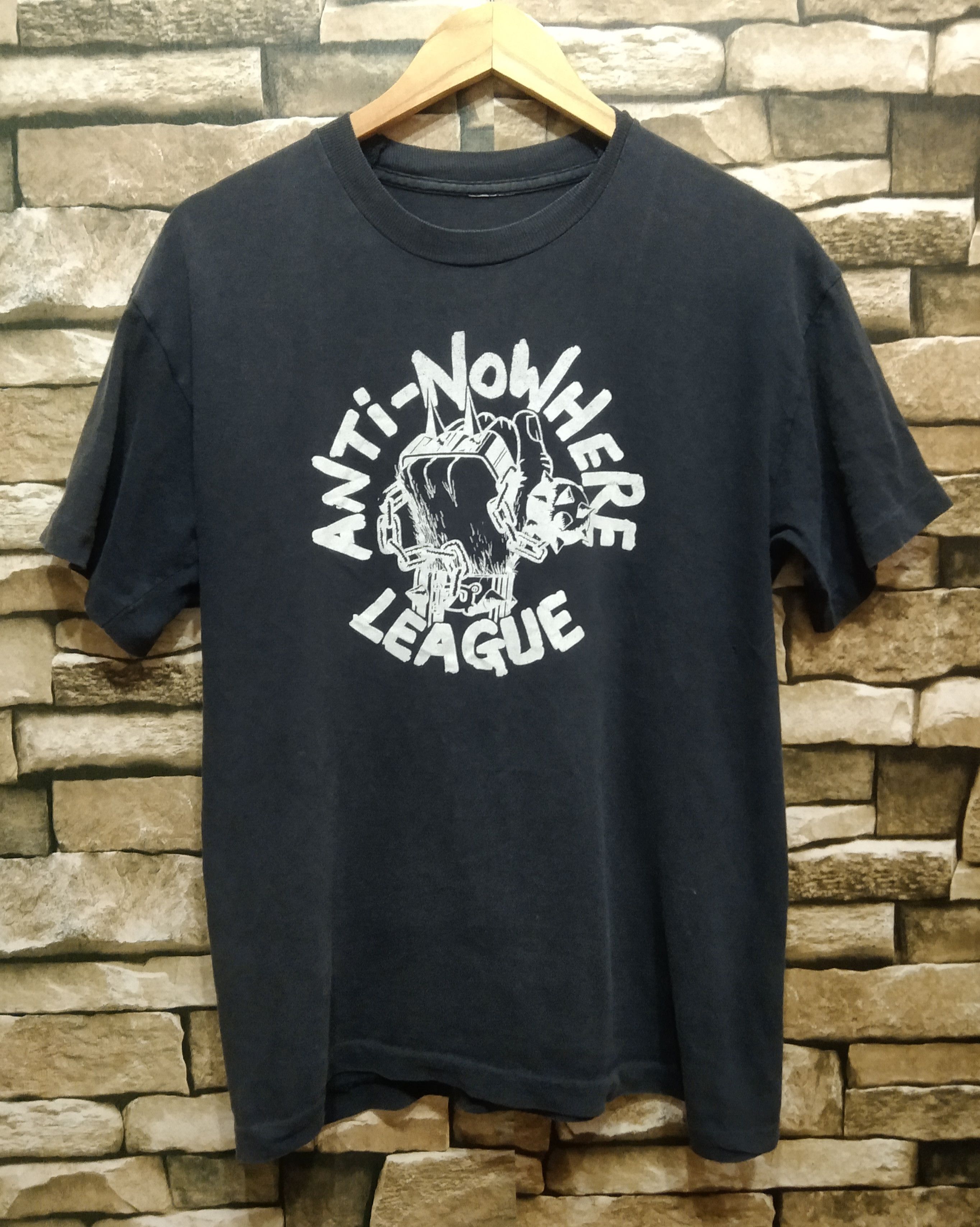 Band Tees × Vintage Vintage Anti-Nowhere League Punk Rock Hardcore Shirt Size US M / EU 48-50 / 2 - 1 Thumbnail