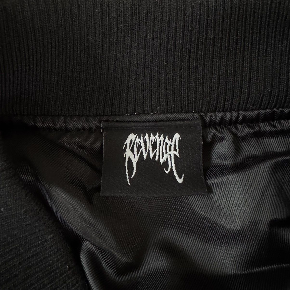 Revenge Revenge Embroidered Pinstripe Bomber Jacket Size US M / EU 48-50 / 2 - 8 Thumbnail