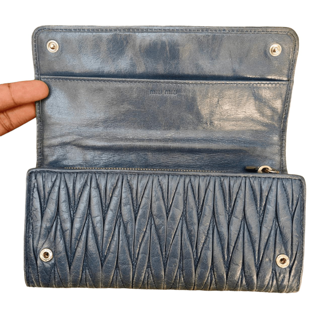Miu Miu Miu Miu Long Wallet Size ONE SIZE - 4 Thumbnail