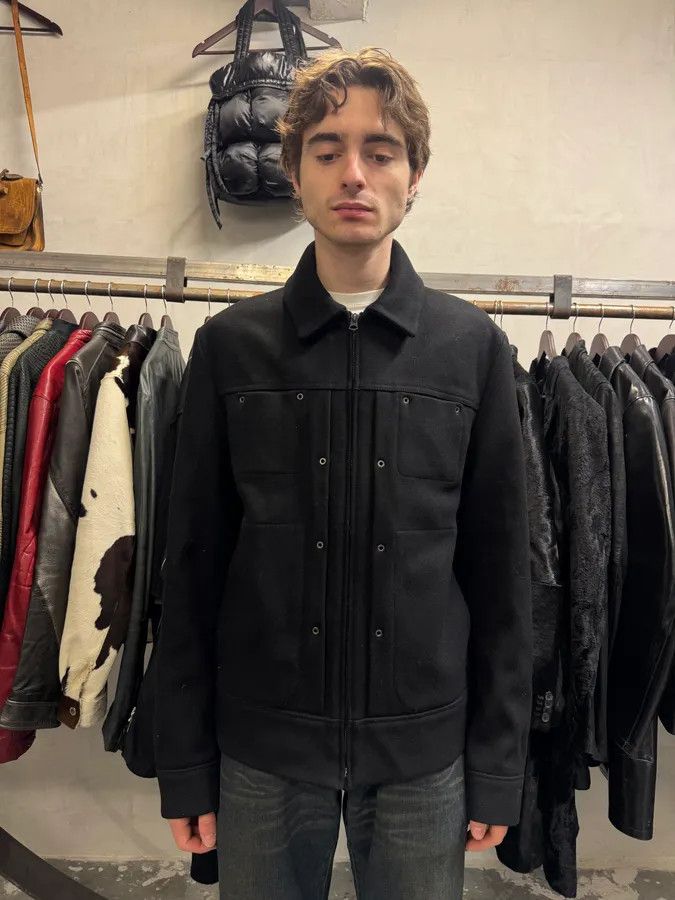 Acne Studios × Vintage AW2016 Acne Studios Navy Wool Structured Jacket Size US M / EU 48-50 / 2 - 2 Thumbnail