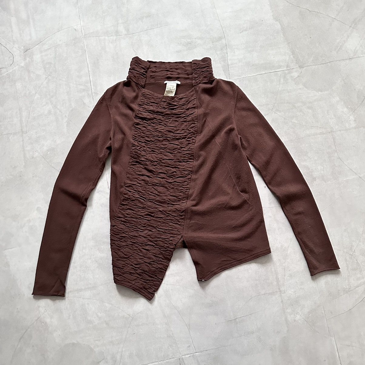 Hysteric Glamour × Undercover Gothic Sarah Pacini Pleated Sweater Long Sleeve Cop Copine Size ONE SIZE - 4 Thumbnail