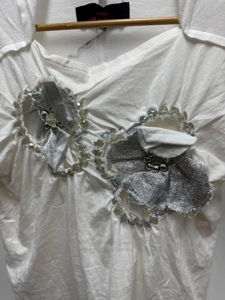 Comme des Garcons Comme des Garcons Skull Diamond Flower Short Sleeve Size S / US 4 / IT 40 - 2 Thumbnail