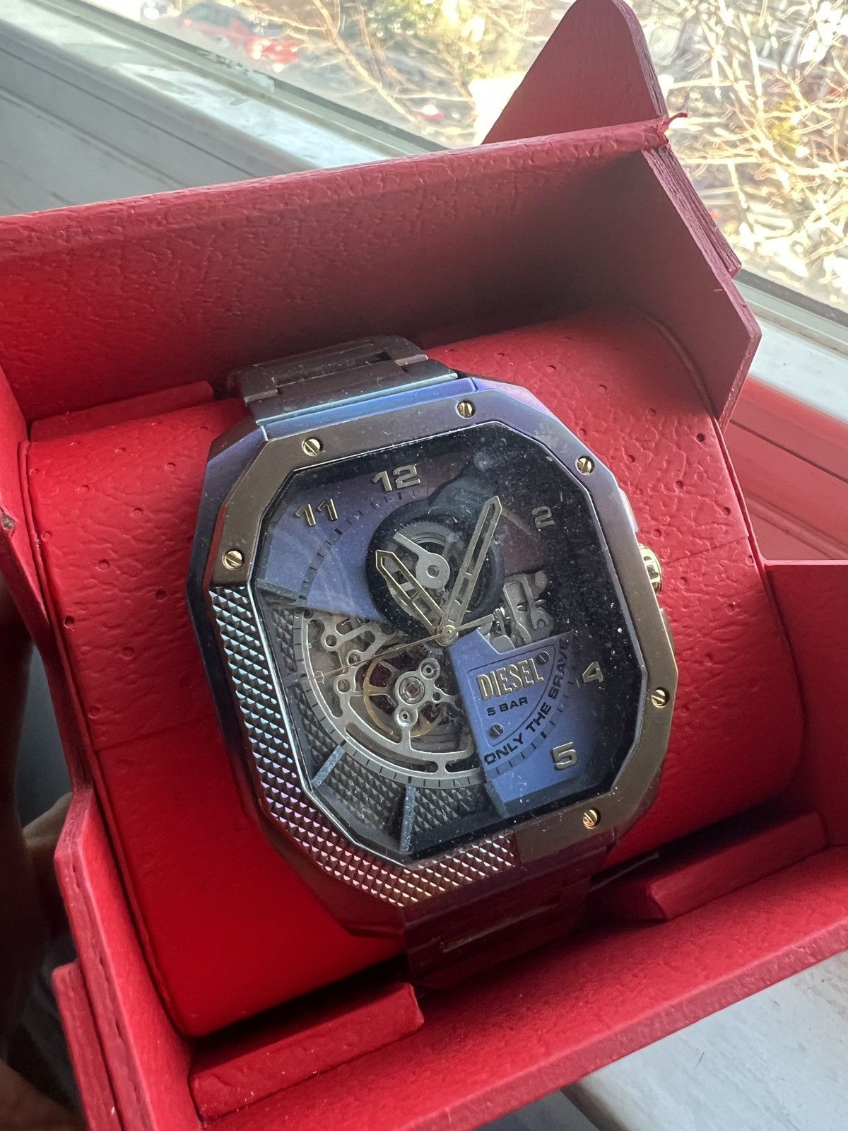 Designer × Diesel DIESEL FLAYED HEAT STAINLESS WATCH Size ONE SIZE - 1 Thumbnail