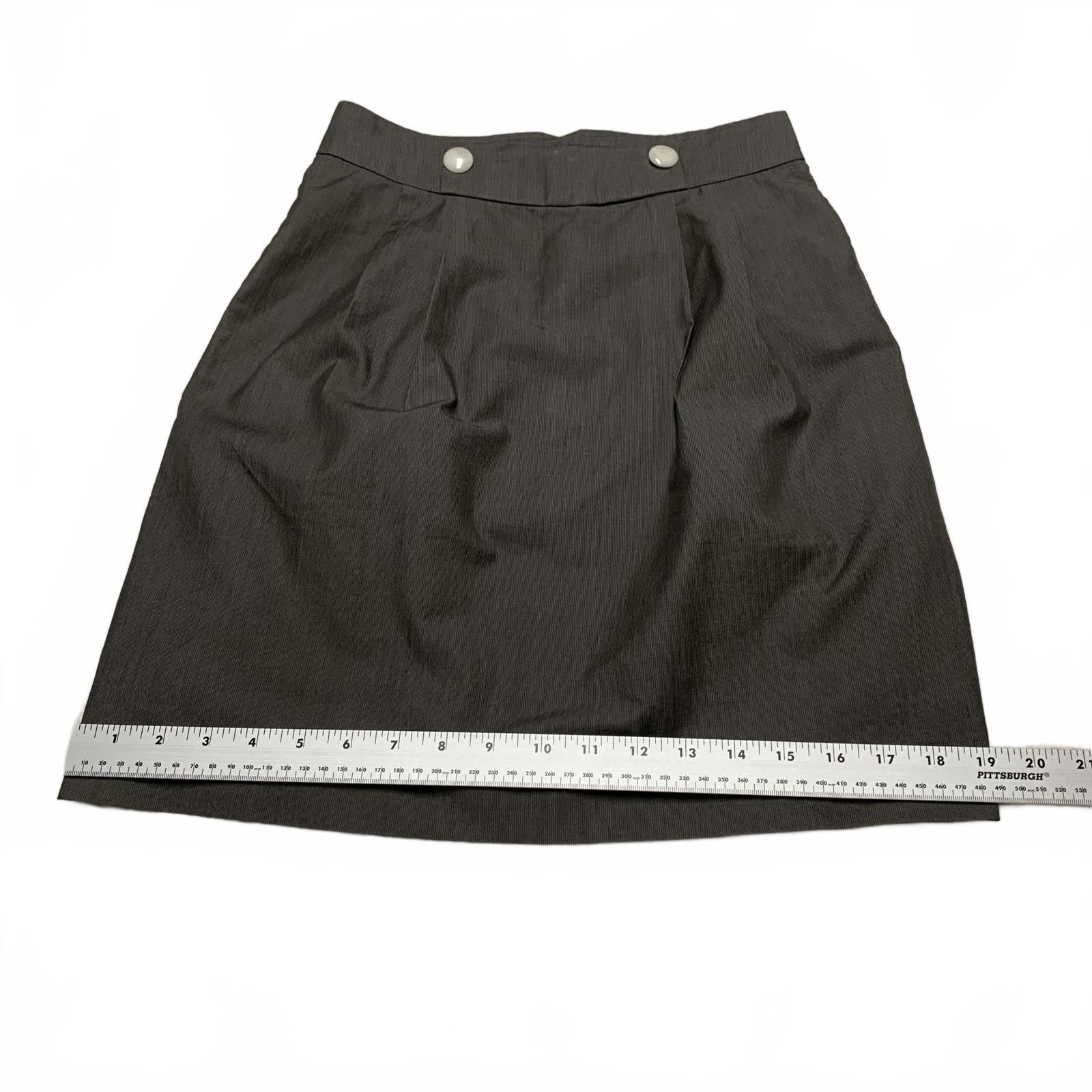 Walter Van Beirendonck Walter Women's Size 0 Gray Pencil Skirt Size 25" / US 0 / IT 36 - 4 Thumbnail