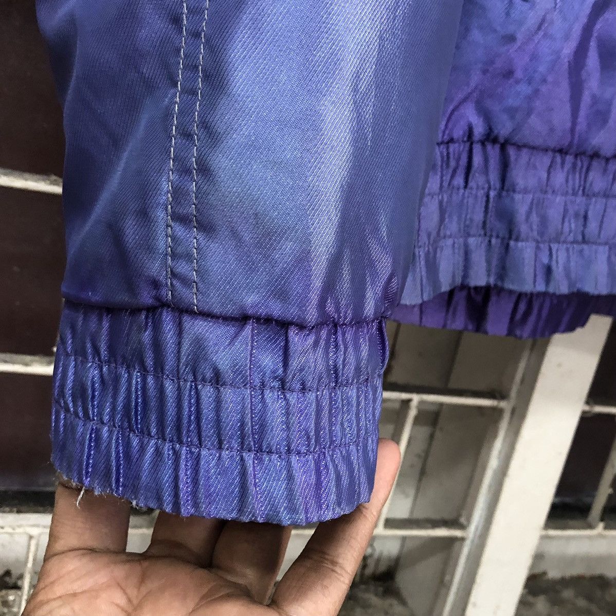 Sports Specialties VTG YAMAHA Faded THRASHED DISTRESSED Racing Bomber Jacket Size US M / EU 48-50 / 2 - 7 Thumbnail