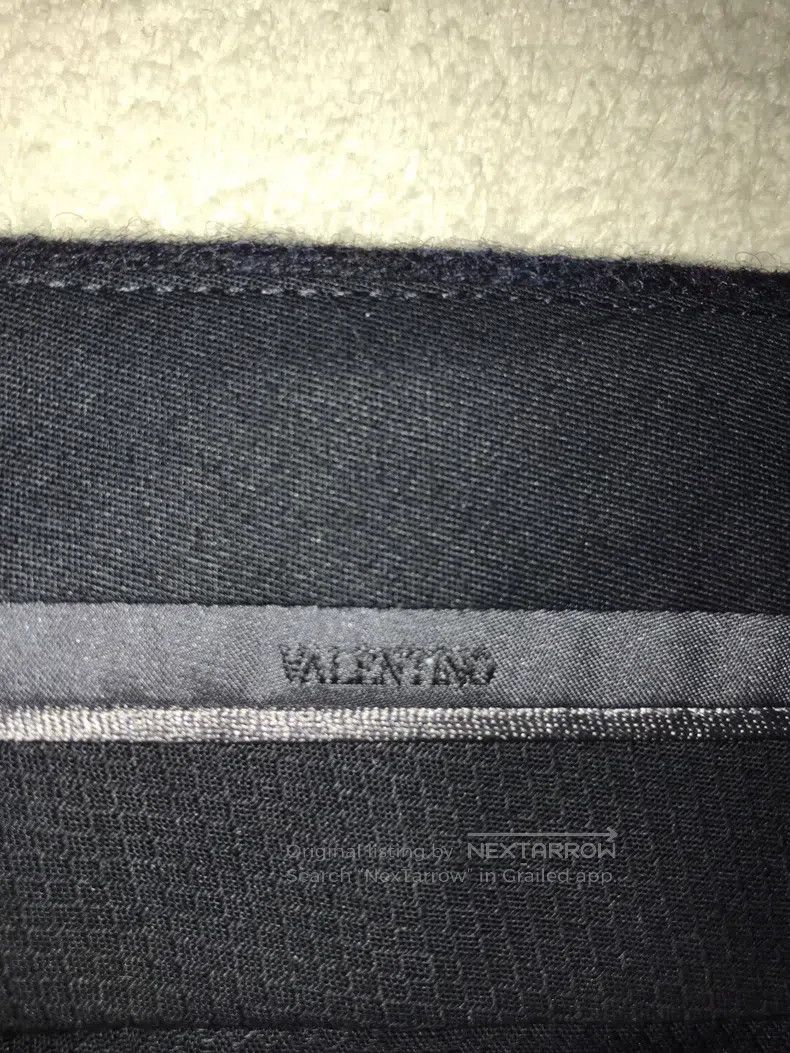 Valentino Valentino Butterfly wool trousers Size 50S - 4 Thumbnail