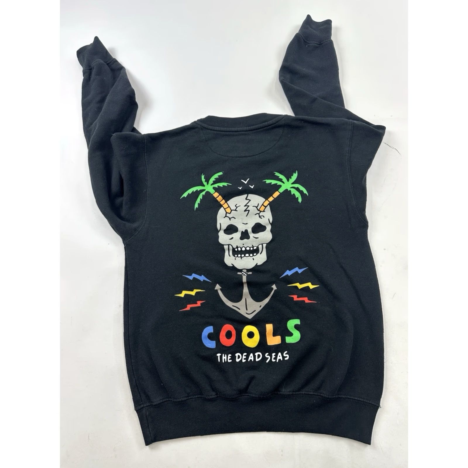 Barney Cools Barney Cools Sweatshirt Mens Small Black Crew Neck Pullover Dead Seas B. Cools Size US S / EU 44-46 / 1 - 4 Thumbnail