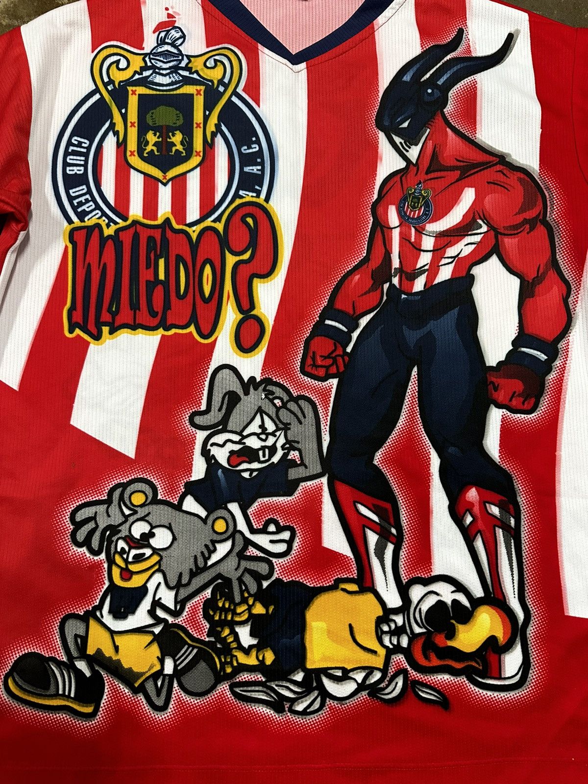 Soccer Jersey × Streetwear × Vintage 90's Chivas Mexico