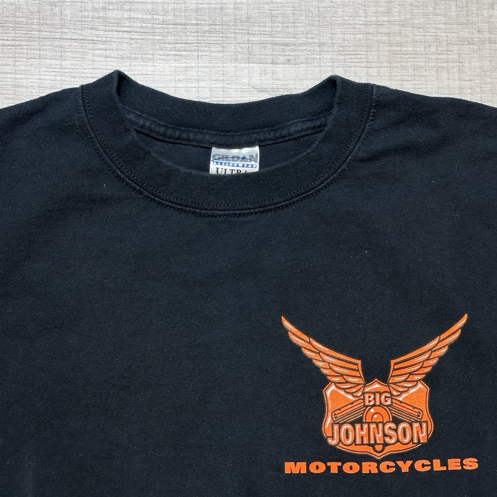 Vintage Vintage Big Johnson Motorcycle This B*tch Owns Her Own Bike Size L / US 10 / IT 46 - 6 Thumbnail