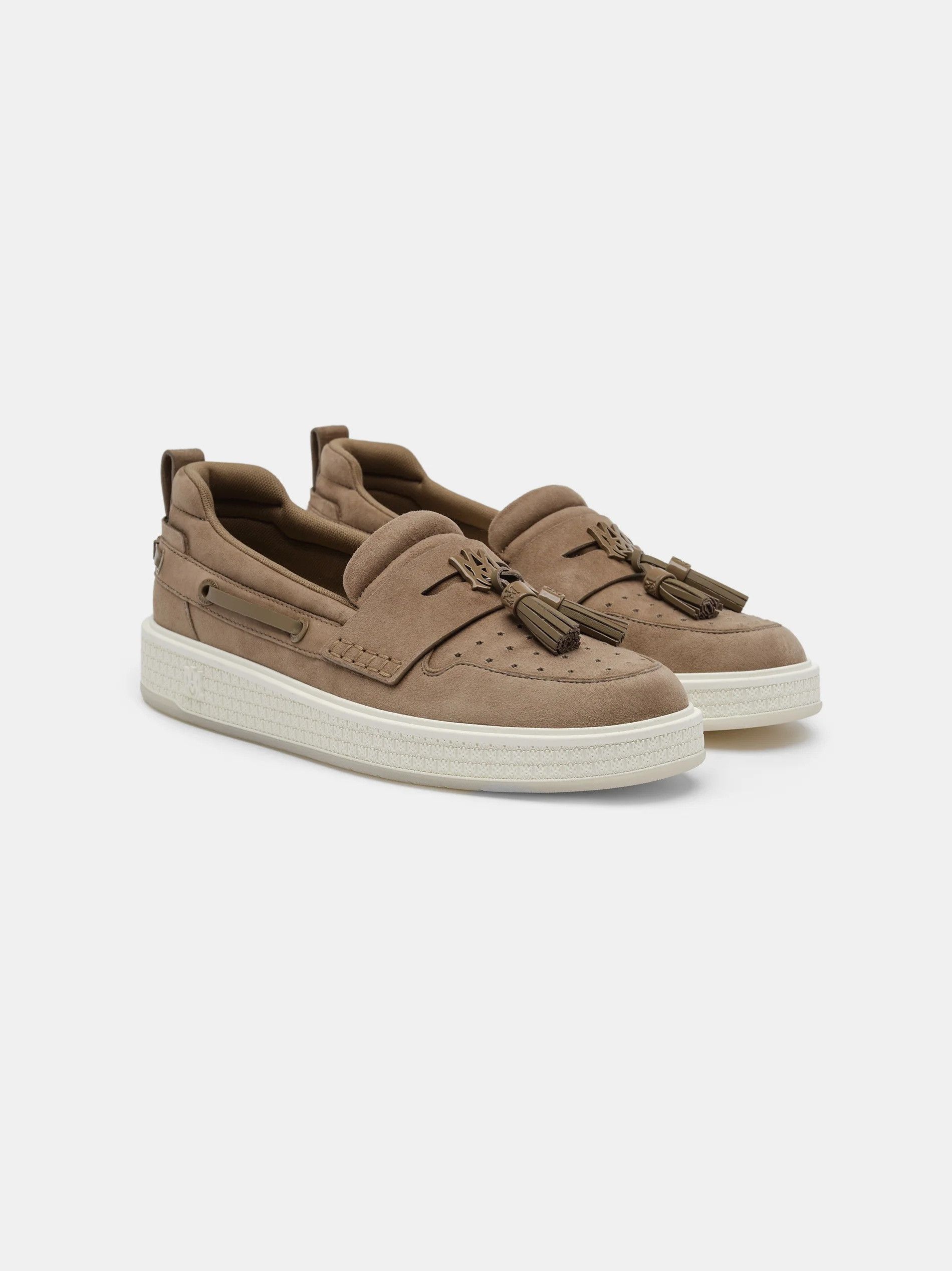 Amiri o1s1wg110825 MA Tassle Hybrid Loafers in Brown Size US 8 / EU 41 - 2 Thumbnail