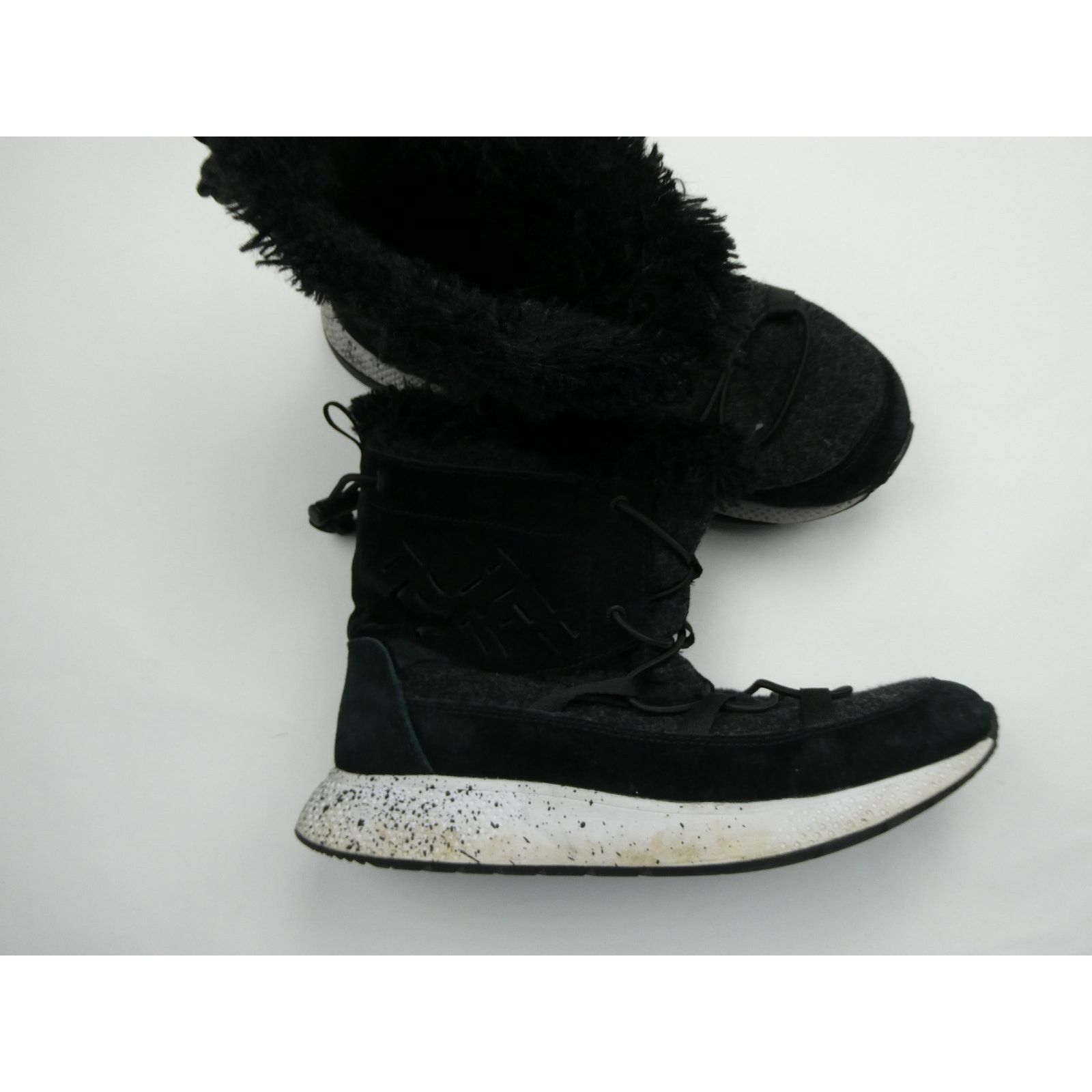 Sperry Sperry 7 Seas Submariner Black Wool Boots - Women's Size 8M Size US 8 / IT 38 - 1 Thumbnail
