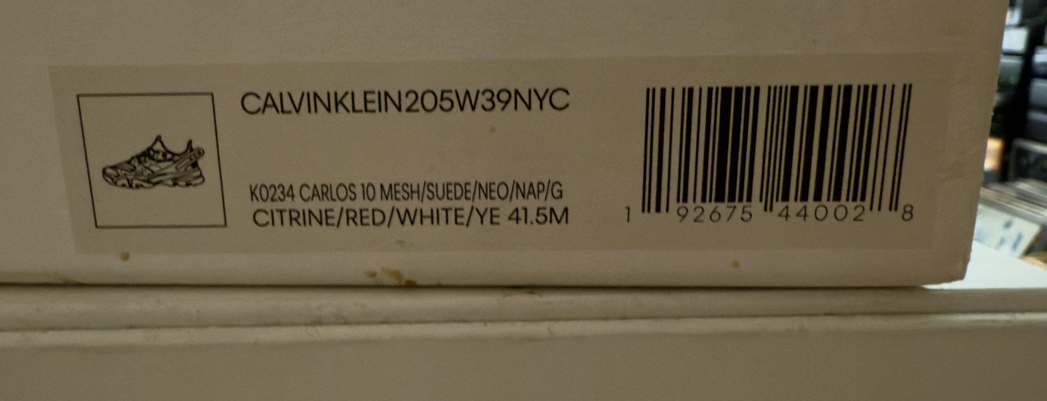 Calvin Klein 205W39NYC Carlos 10 Sneakers – Calvin Klein 205W39NYC DS Size US 8.5 / EU 41-42 - 10 Thumbnail