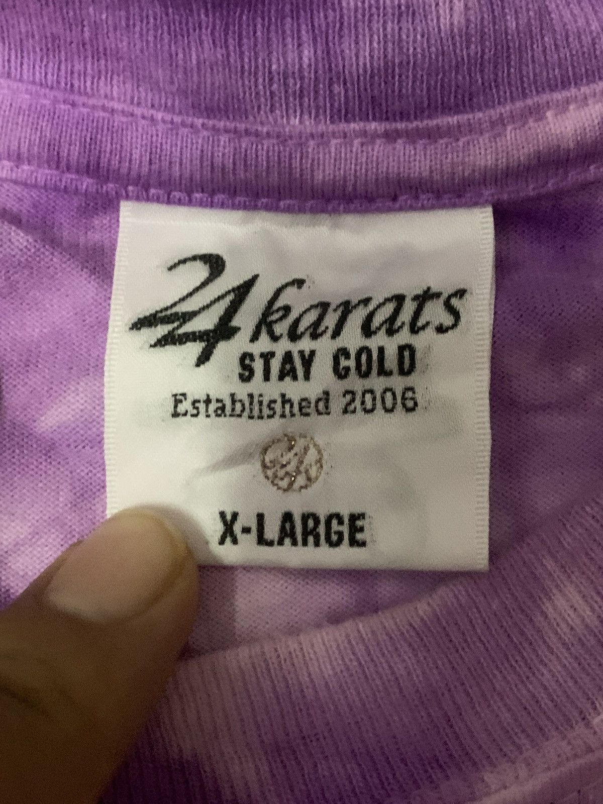 Art Comes First 24 Karats Tie Dye Tee Size US L / EU 52-54 / 3 - 5 Thumbnail