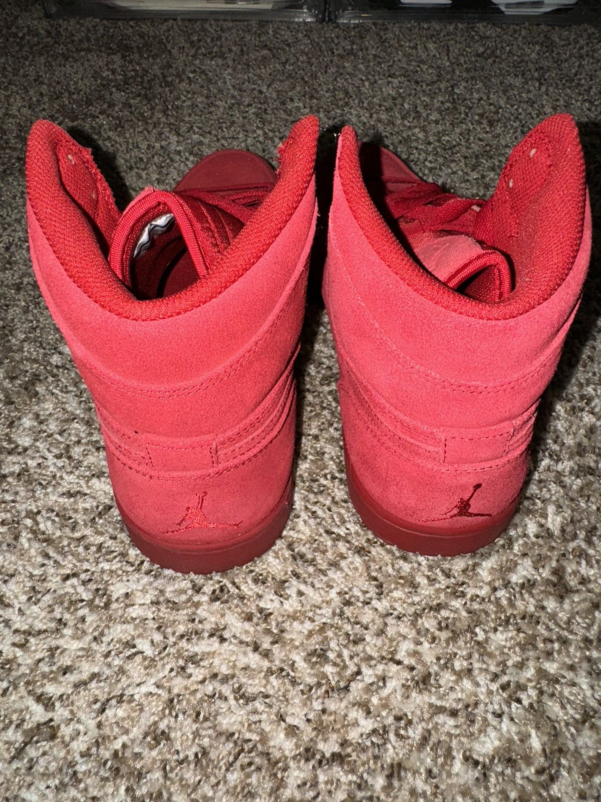Jordan Brand Jordan 1 Retro Red Suede Size US 10 / EU 43 - 5 Thumbnail